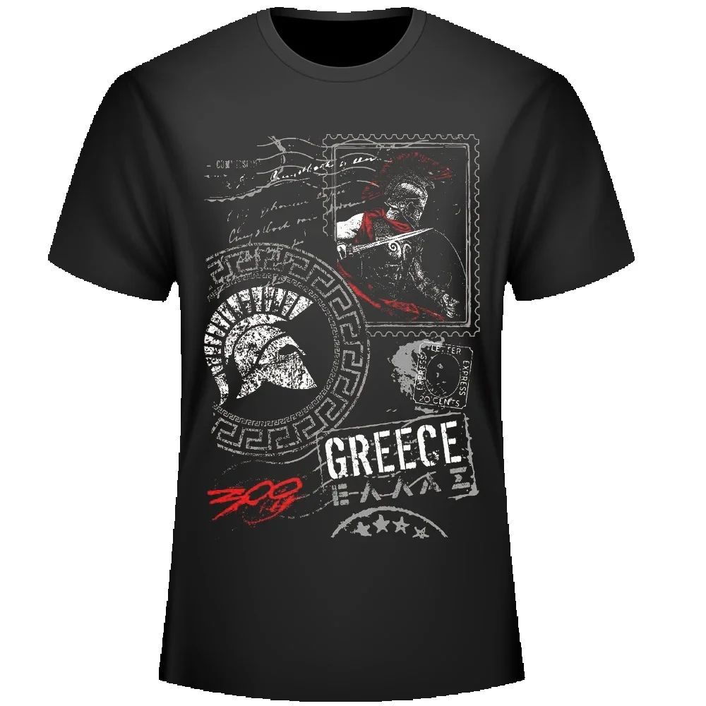 Greece Sparta 300 Warrior T-Sh - огляд і ціна Men'S Fashion Greece