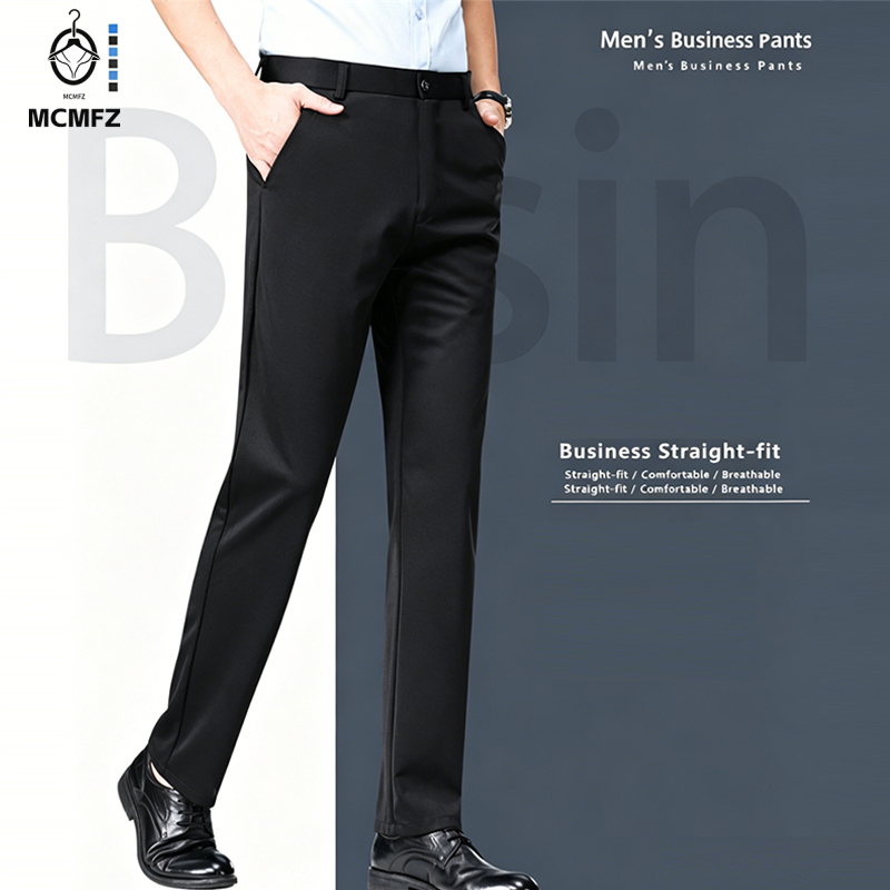 Mens Loose Straight Leg Four W - огляд і ціна Formal Trouser Stretch