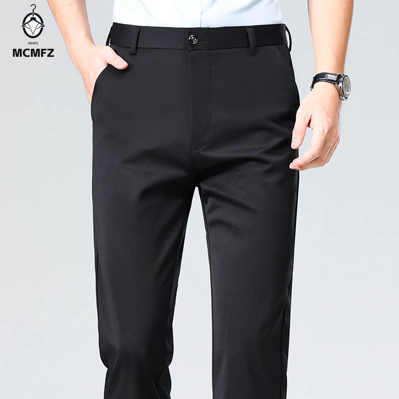 Mens Loose Straight Leg Four W - огляд і ціна Formal Trouser Stretch