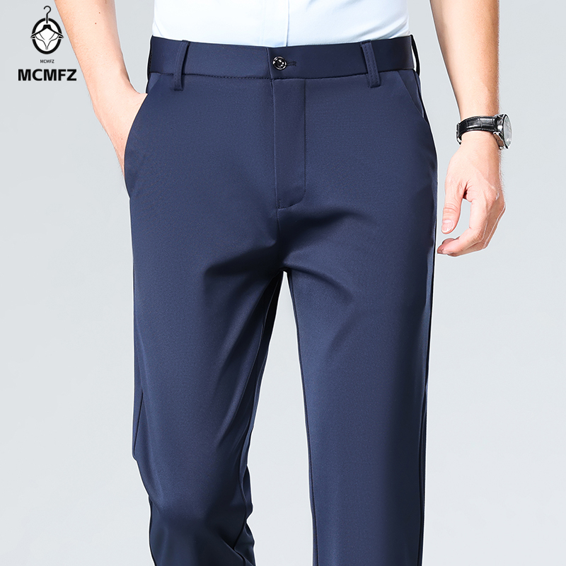 Mens Loose Straight Leg Four W - огляд і ціна Formal Trouser Stretch
