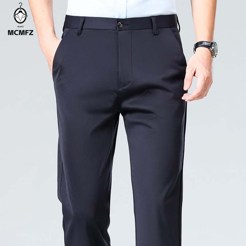 Mens Loose Straight Leg Four W - огляд і ціна Formal Trouser Stretch