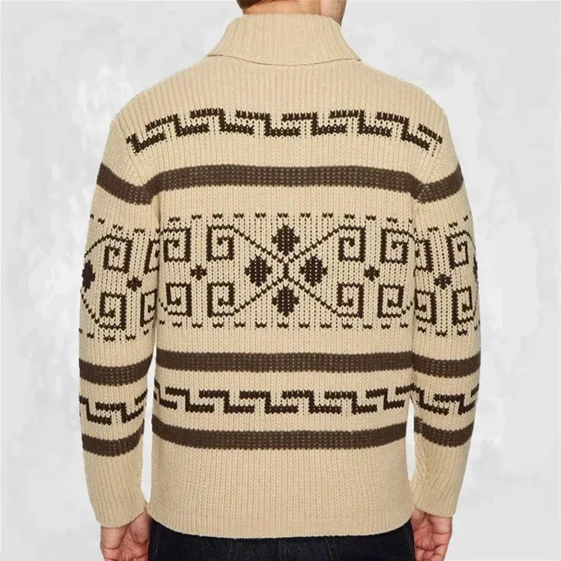 Men's Winter Sweater Cardigan  - огляд і ціна Men'S Fashion V Neck Sweater