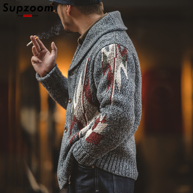 Supzoom 2023 New Arrival Top F - огляд і ціна Men'S Fashion V Neck Sweater