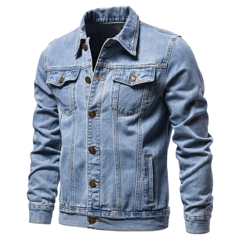 2025 Autumn Men Solid Denim Ja - огляд і ціна Men'S Fashion Jeans 2025