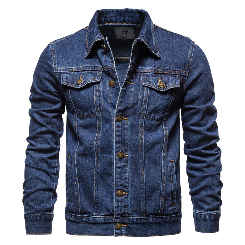 2025 Autumn Men Solid Denim Ja - огляд і ціна Men'S Fashion Jeans 2025