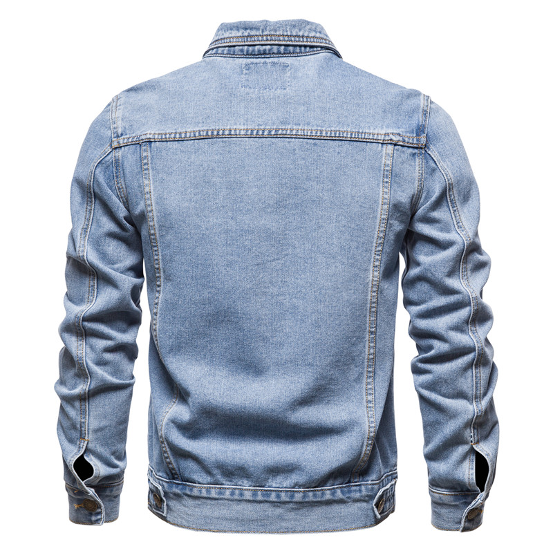 2025 Autumn Men Solid Denim Ja - огляд і ціна Men'S Fashion Jeans 2025