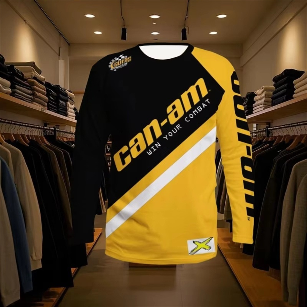 Motorcycle Racing Long Sleeve  - огляд і ціна Mens Fashion Summer
