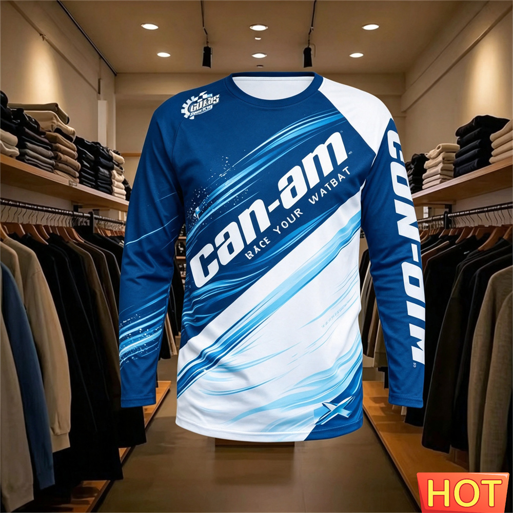Motorcycle Racing Long Sleeve  - огляд і ціна Mens Fashion Summer