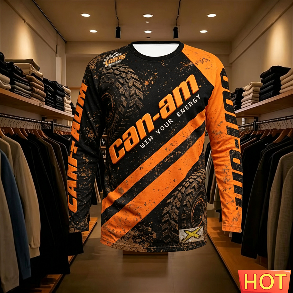 Motorcycle Racing Long Sleeve  - огляд і ціна Mens Fashion Summer