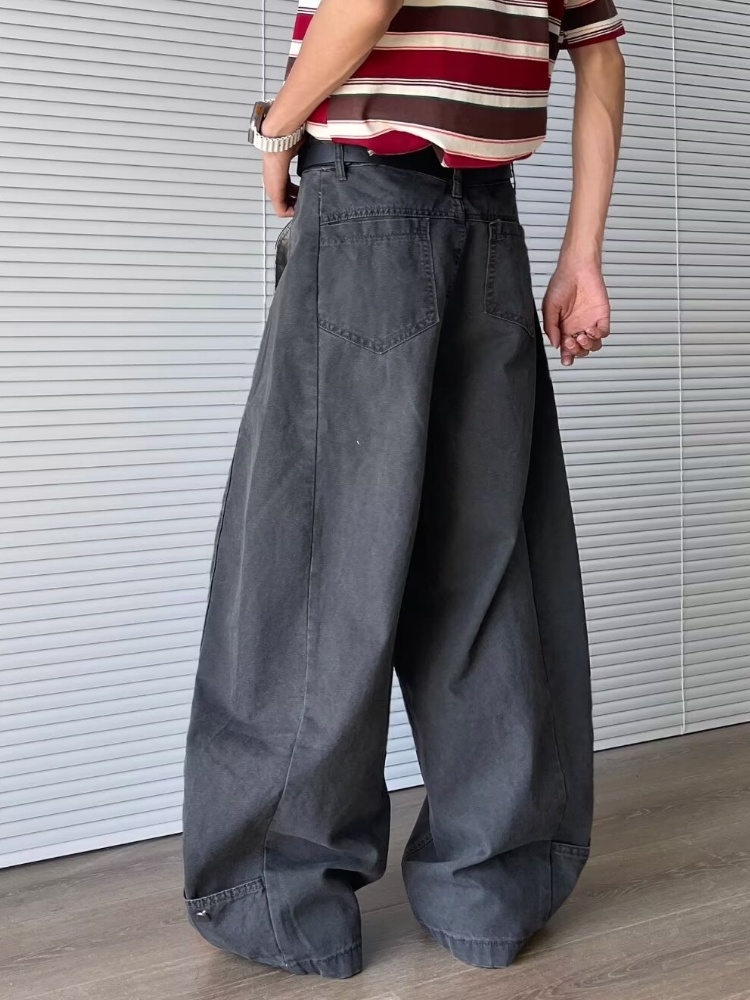 2025 Trashy Y2K 2000S Fashion  - огляд і ціна Mens Fashion Dark Grey Pants