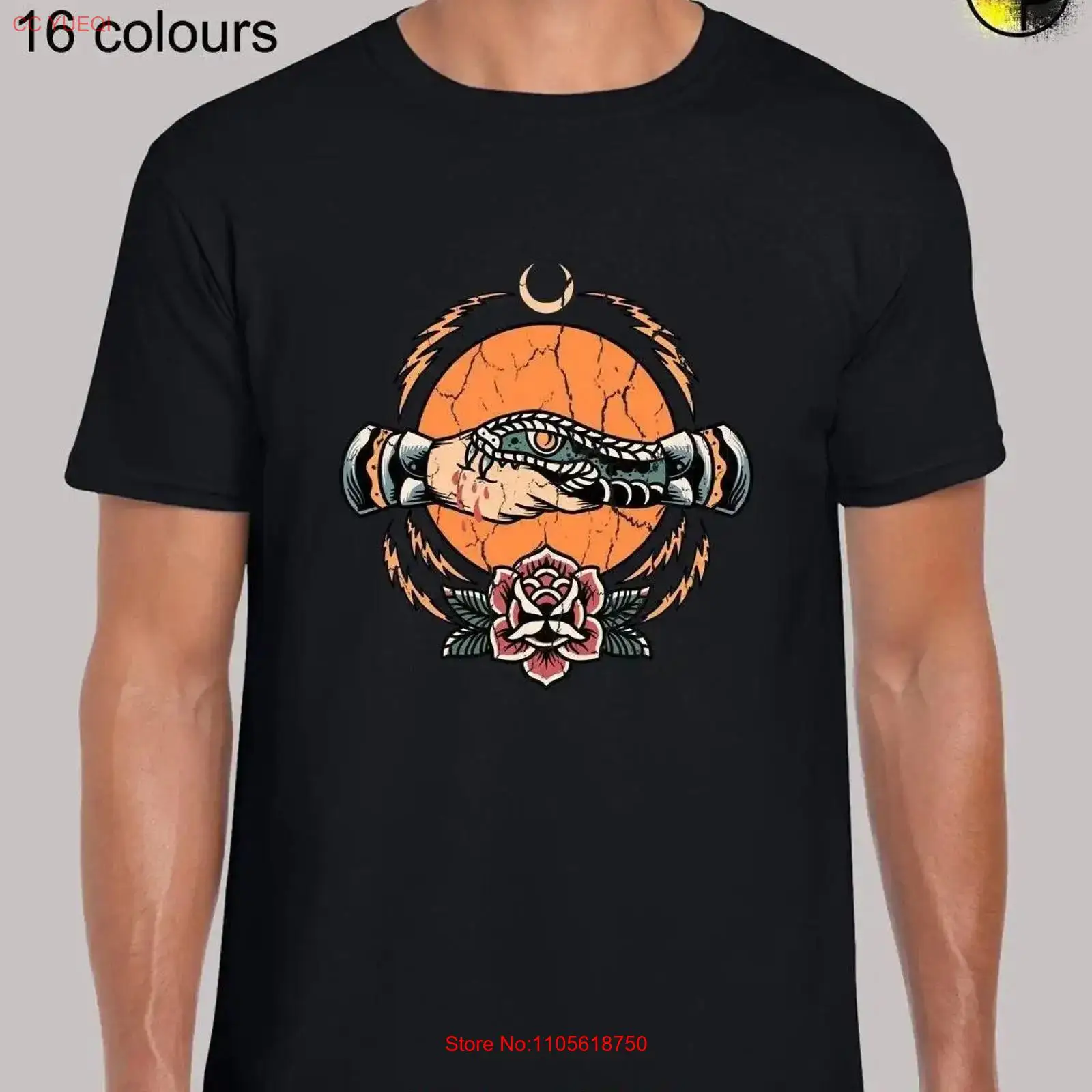 Trust no one snake mens T Shir - огляд і ціна Men'S Fashion Deals
