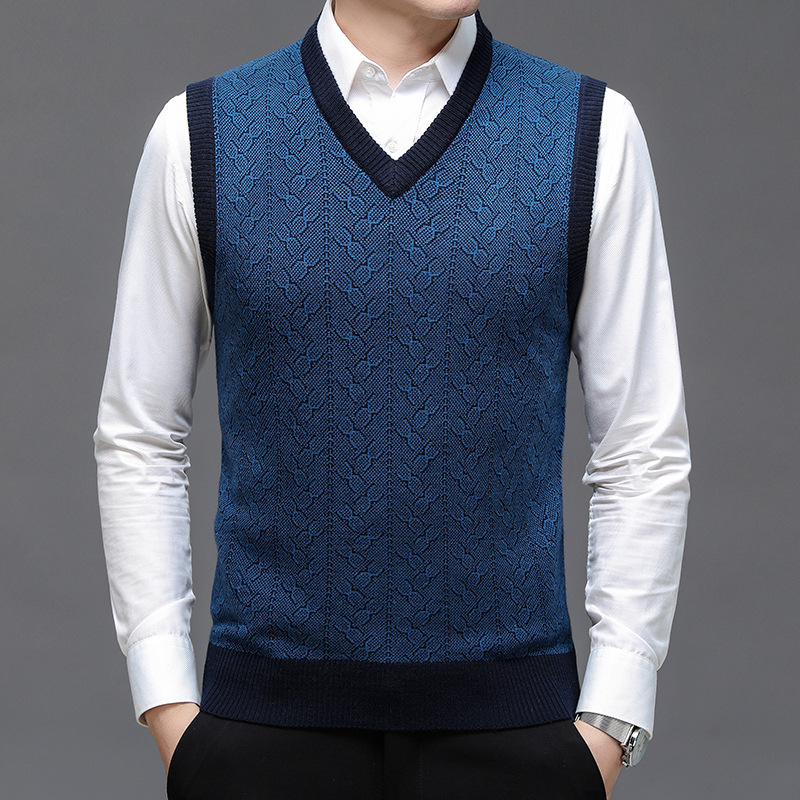 BROWON Brand Sweater Mens Clot - огляд і ціна Men'S Fashion V Neck Sweater