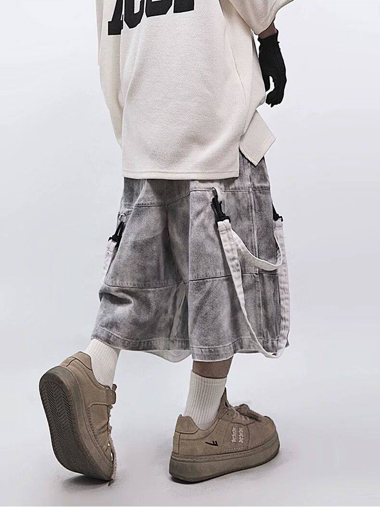 Retro Hip-hop Men's Ripped Jea - огляд і ціна Men'S Fashion Jeans