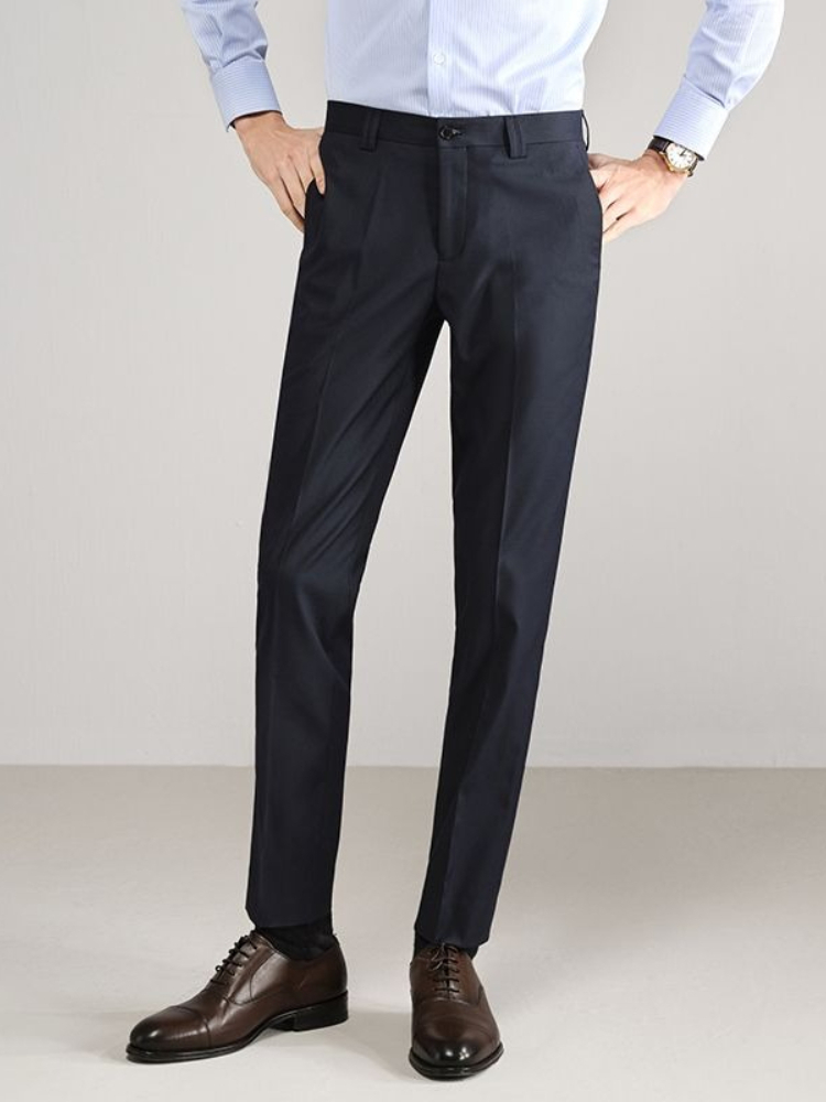 Men's Spring Summer Slim Fit B - огляд і ціна Formal Trouser Stretch