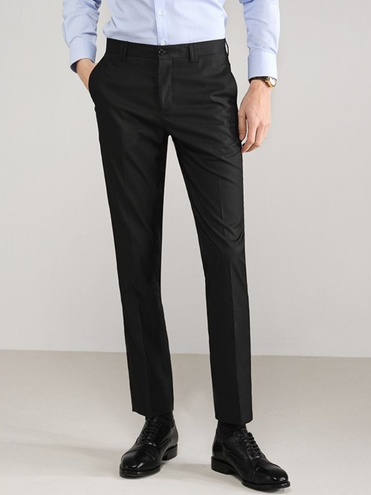 Men's Spring Summer Slim Fit B - огляд і ціна Formal Trouser Stretch