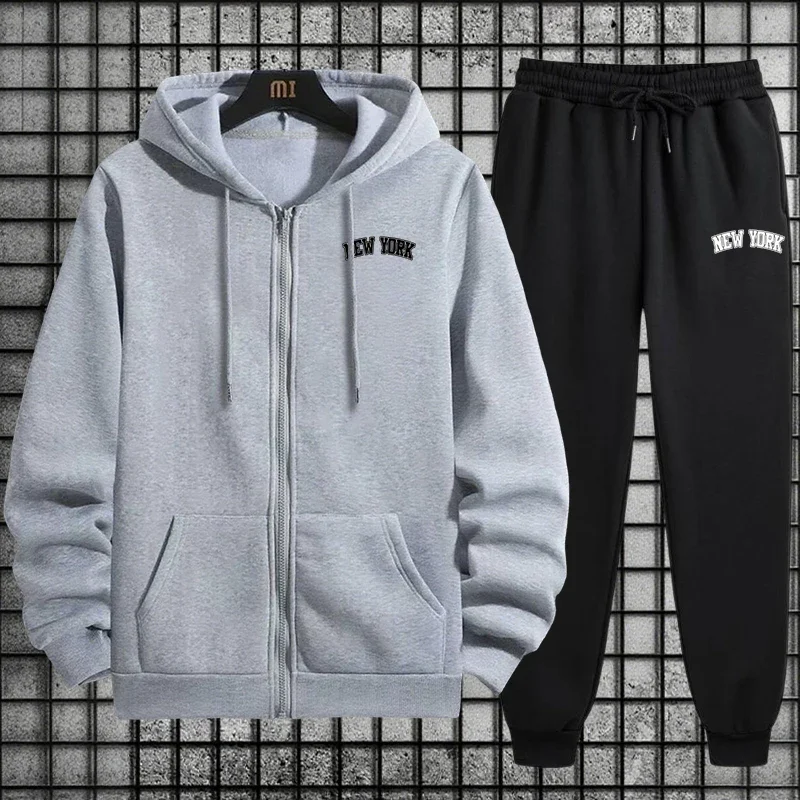 Men's Tracksuit Quality 2026 S - огляд і ціна Men'S Fashion Zipper Hoodie