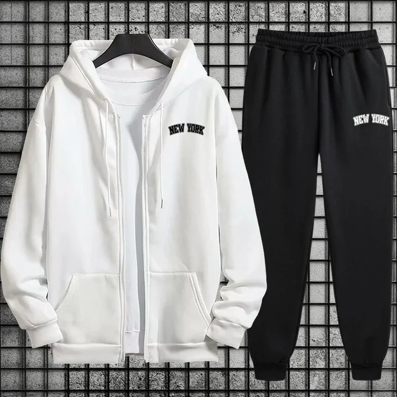 Men's Tracksuit Quality 2026 S - огляд і ціна Men'S Fashion Zipper Hoodie