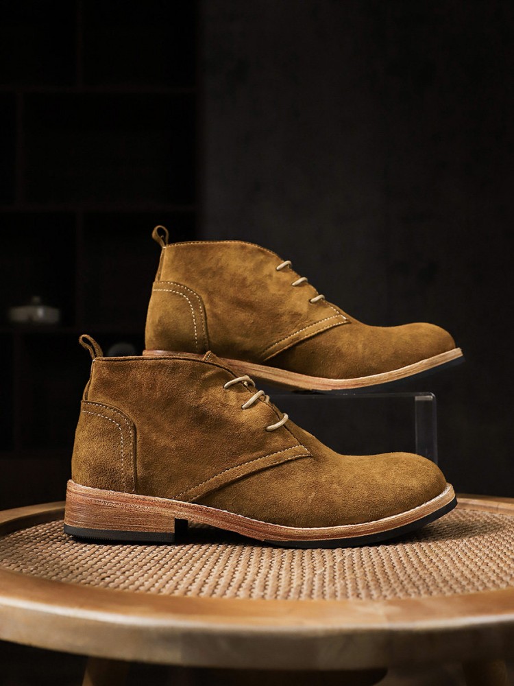 Fashion Versatile Male Lace-Up - огляд і ціна Mens Fashion Workwear